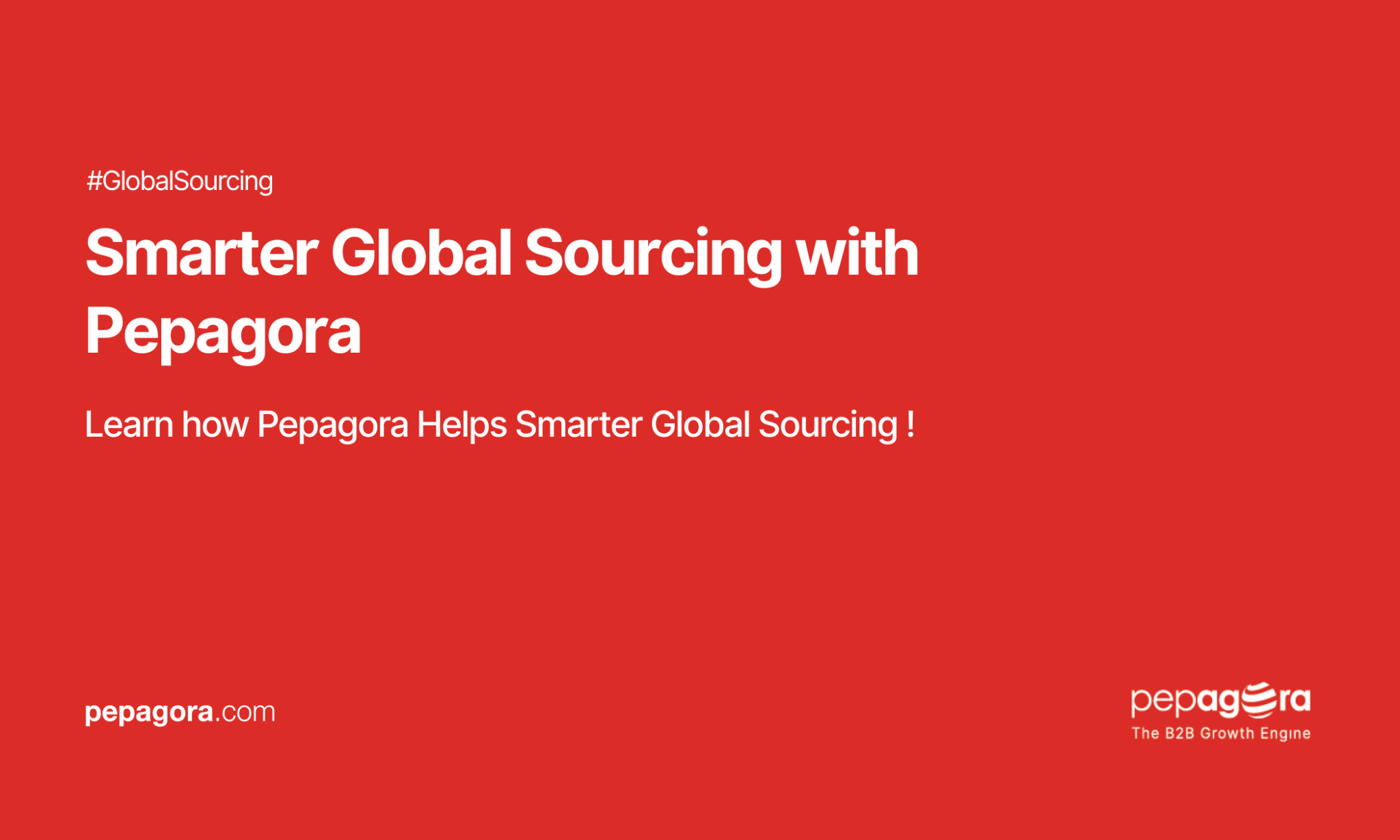 Smarter Global Sourcing Made Simple