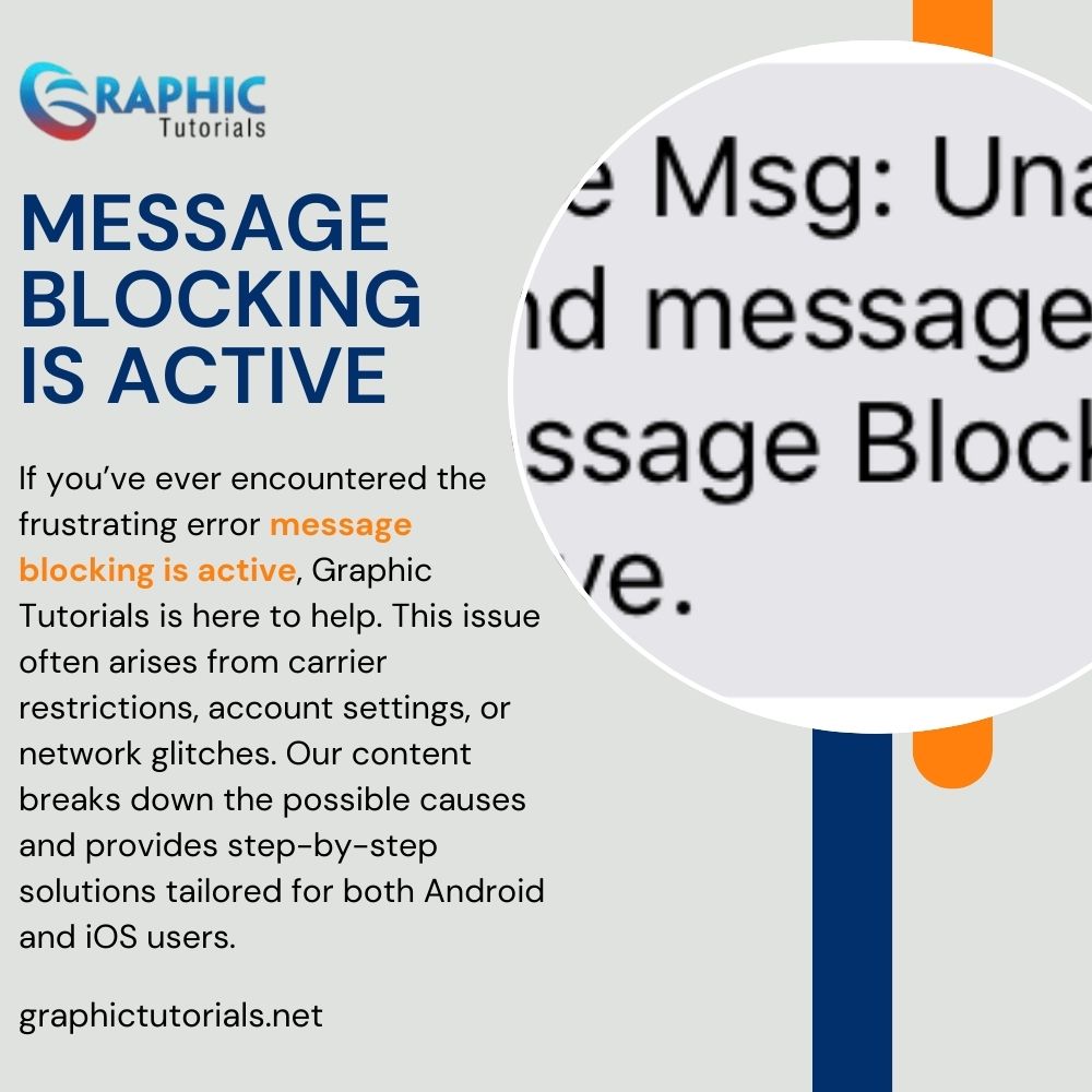 Message Blocking is Active
