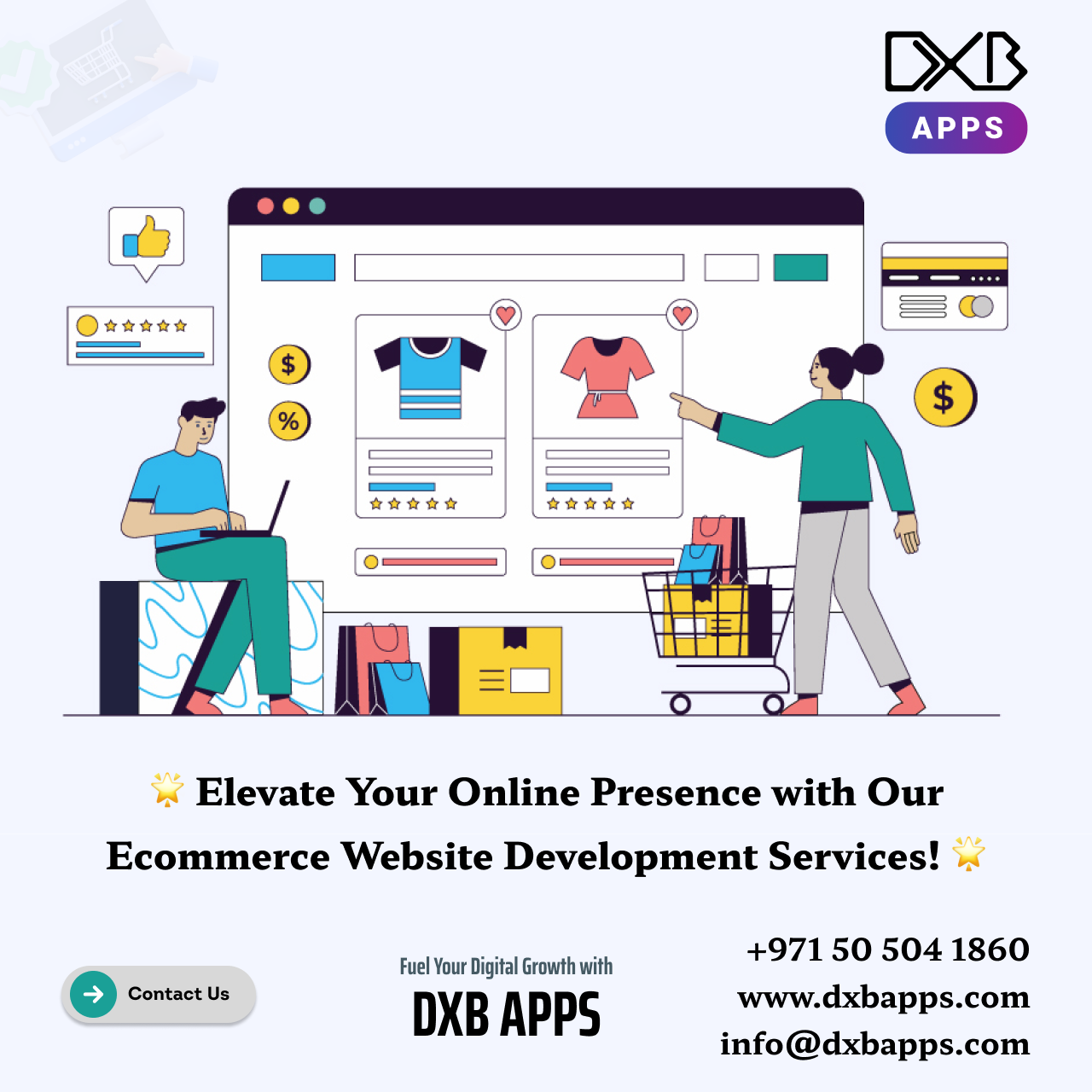 DXB APPS offers the mobile app development Abu Dhabi services for best apps