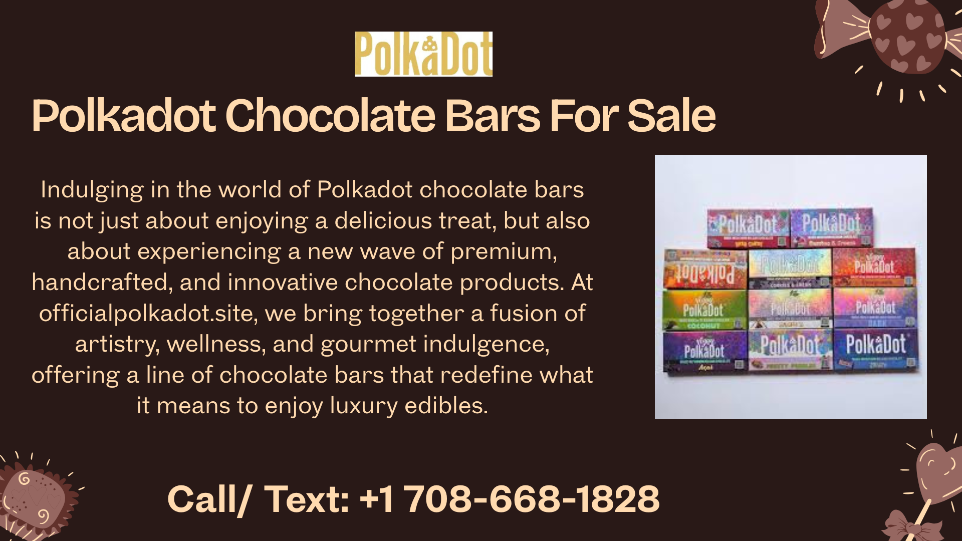 Buy Polkadot Chocolate Bars Online - Premium Quality, Delicious Taste | OfficialPolkadot.site