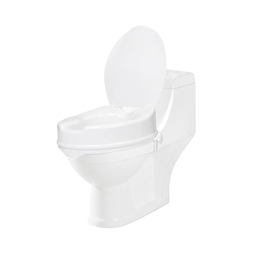 6-inch Toilet Raiser with Lid – Comfortable & Durable