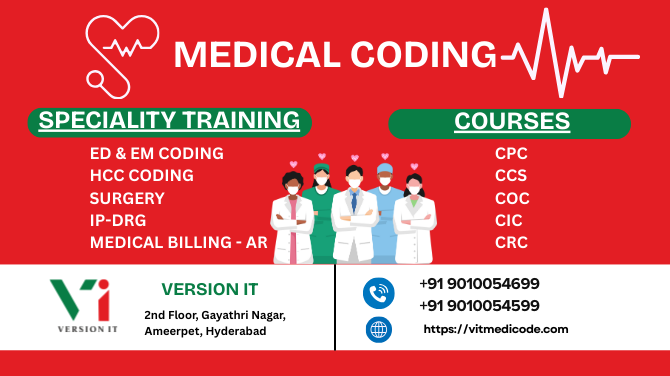 Hyderabad Medical Coding Career Training – Set Your Career with Version IT