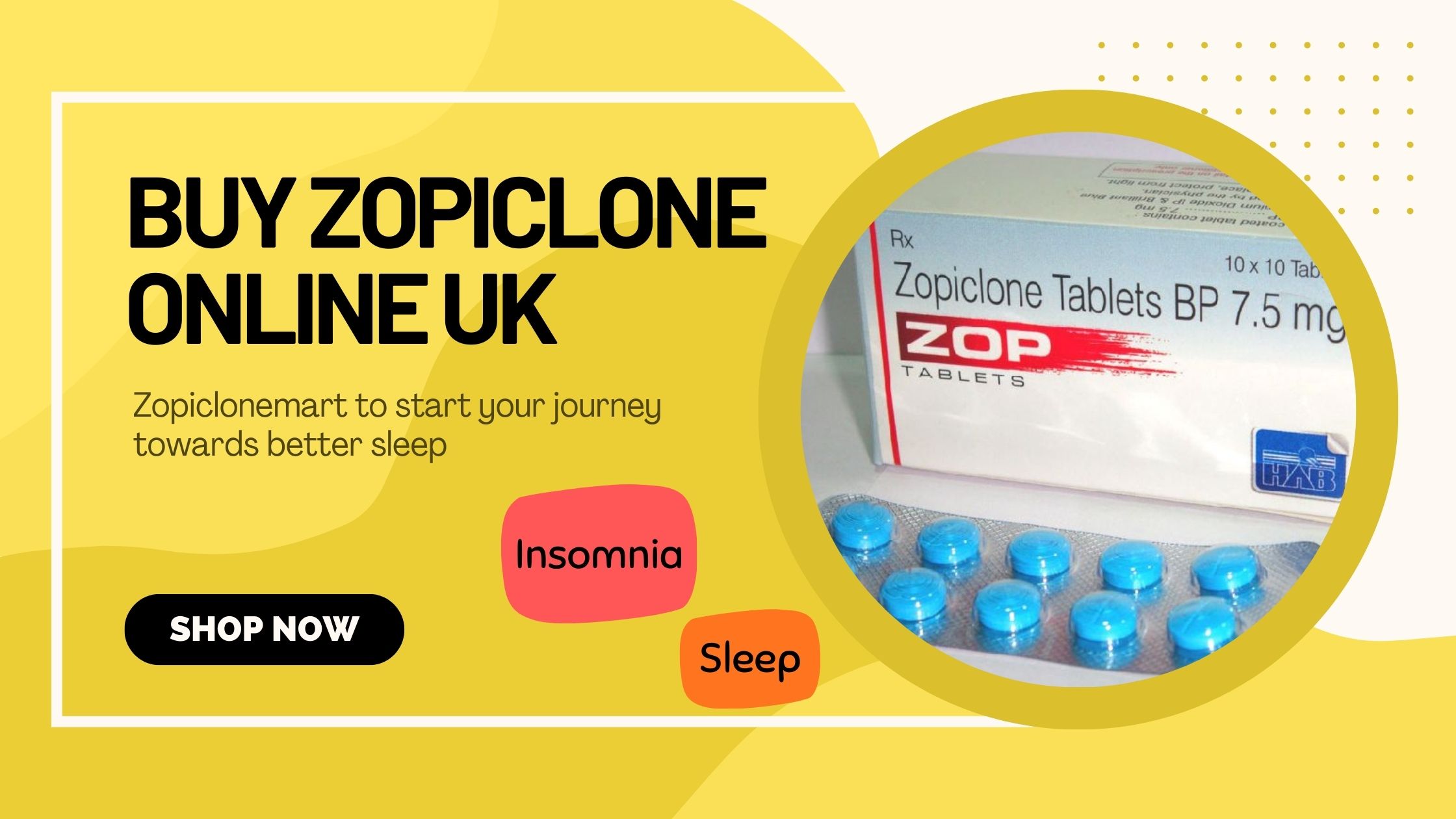 Buy Zopiclone Online UK | Insomnia & Sleep Disorder