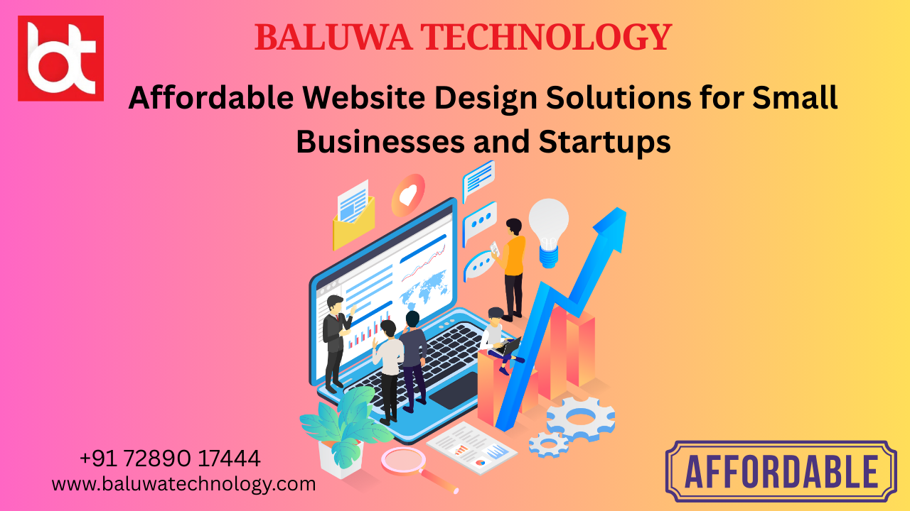 Affordable Website Design Solutions for Small Businesses and Startups