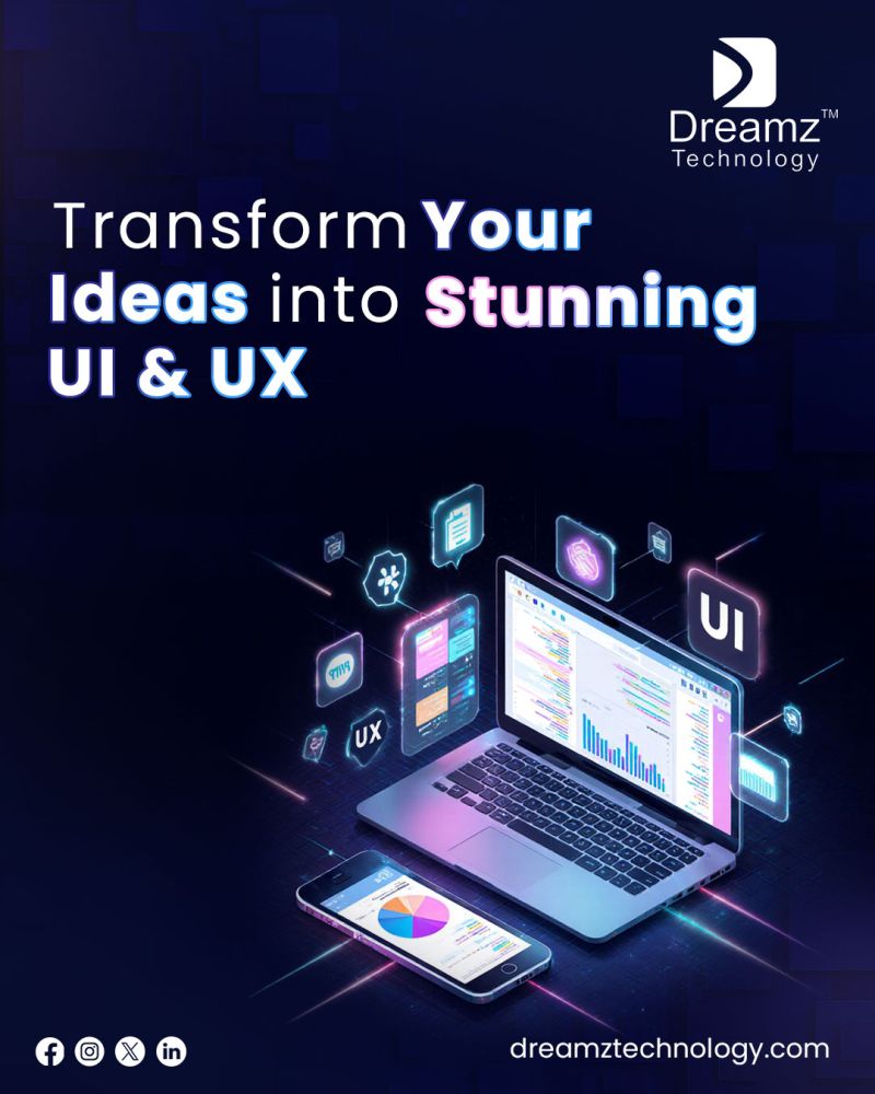 Transform Your Ideas into Stunning UI & UX