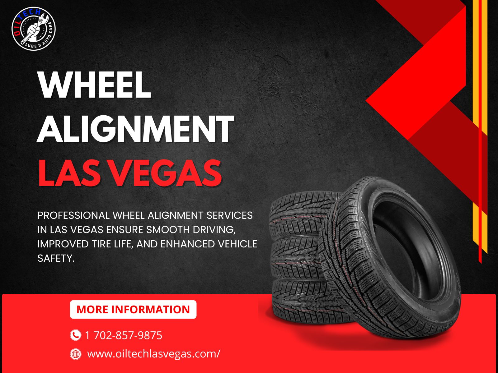 Expert Wheel Alignment Services in Las Vegas, NV – Oil Tech Lube & Auto Care