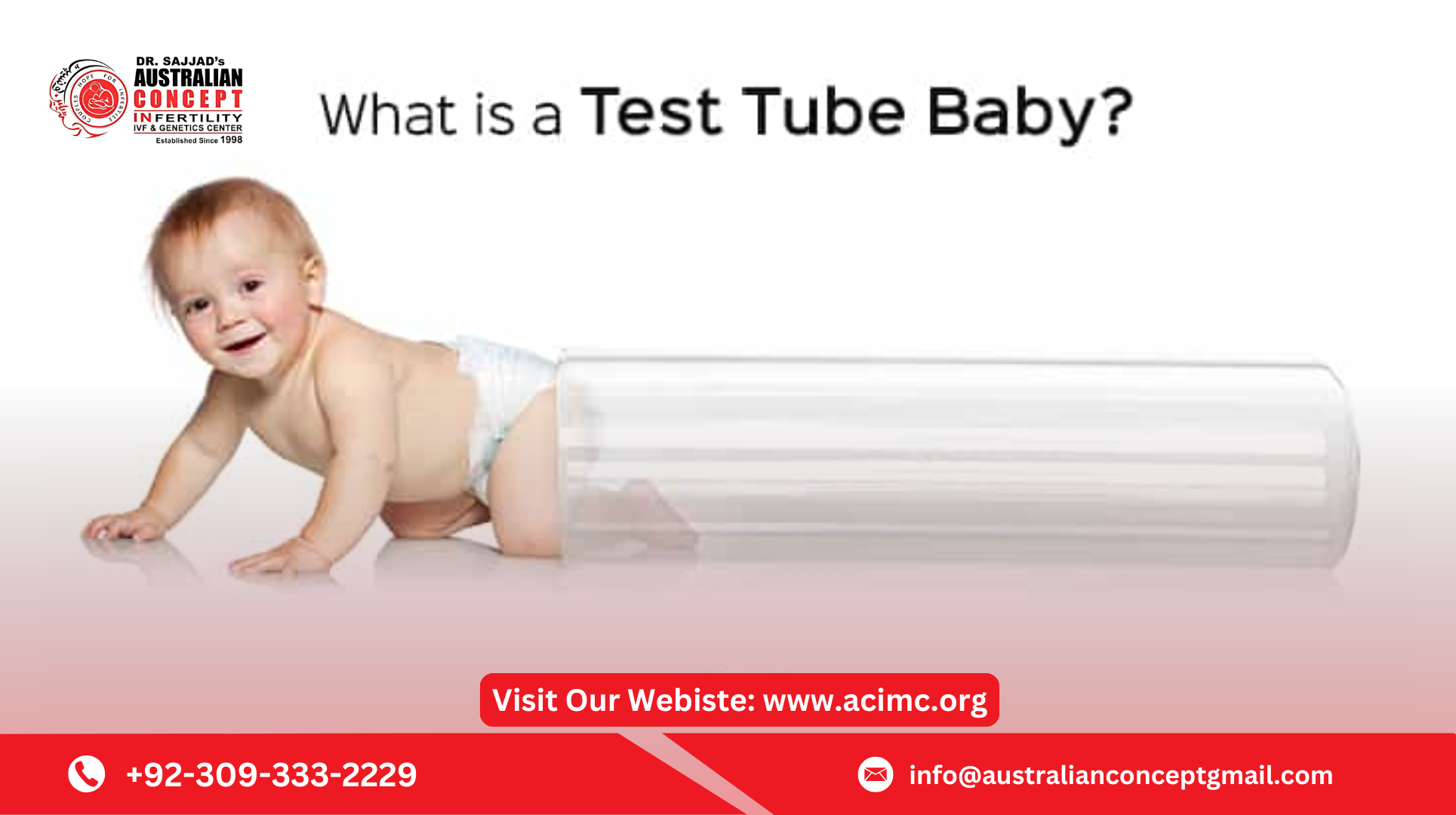 What is the procedure for a test tube baby in Pakistan