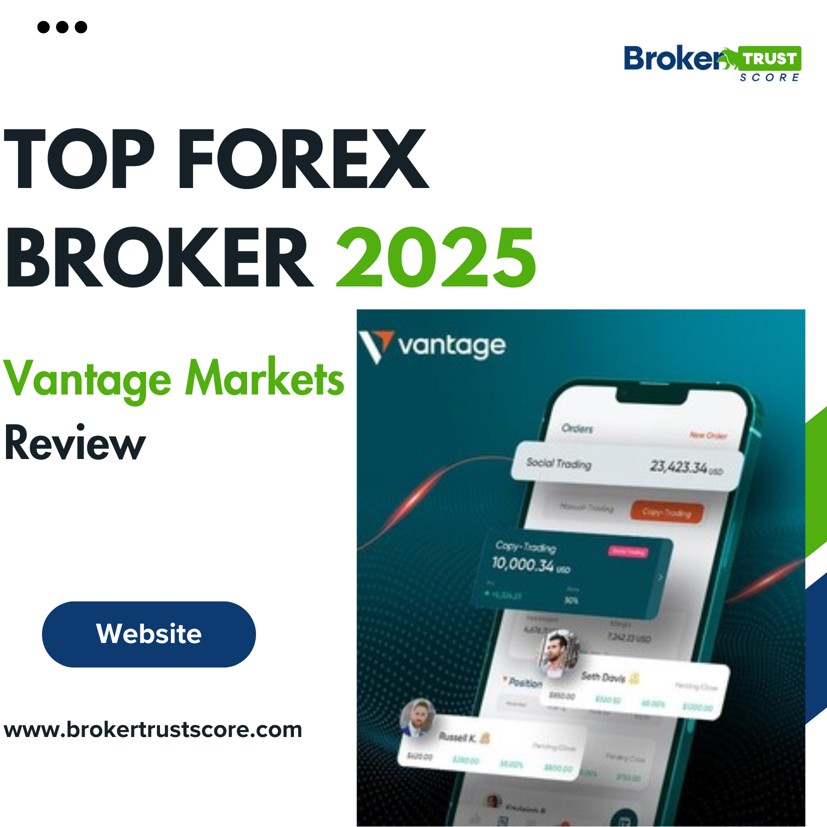 Top Forex Broker 2025 – Vantage Markets Review