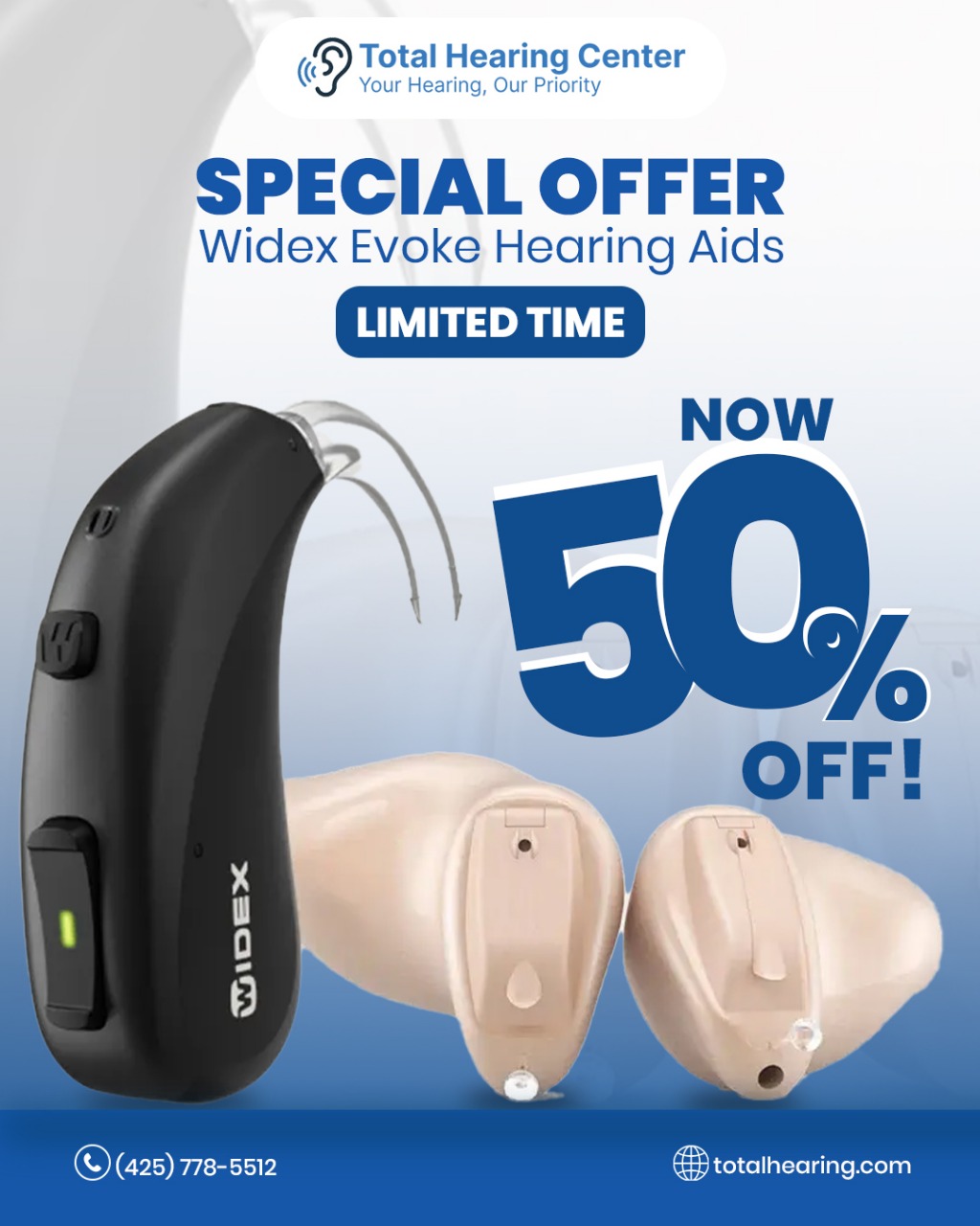 Hearing Aids Edmonds: Care, Hearing Tests, and Protection Services