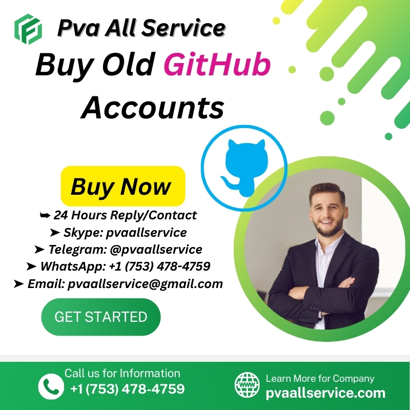 Buy Old GitHub Accounts at pvaallservice