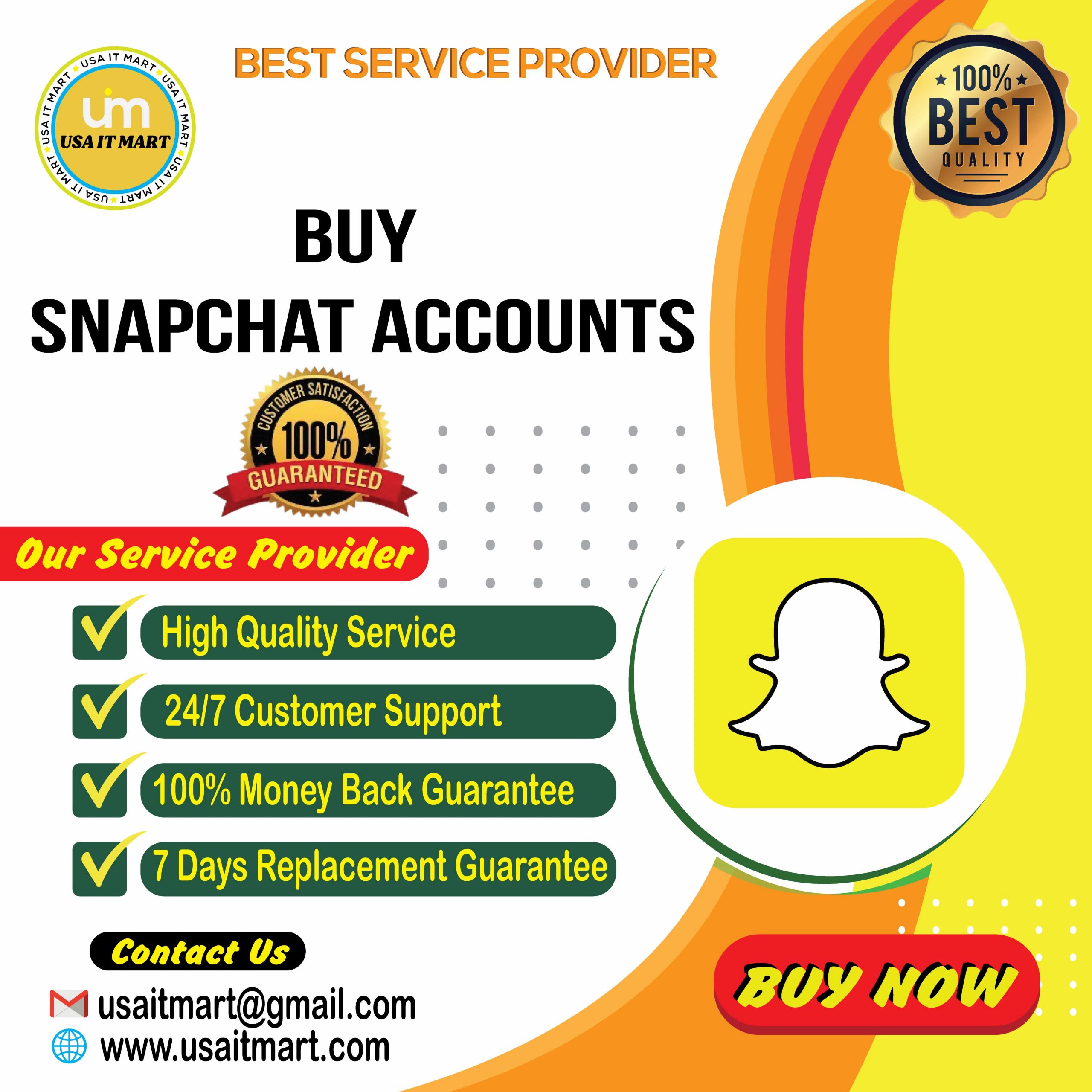 Buy Snapchat Accounts