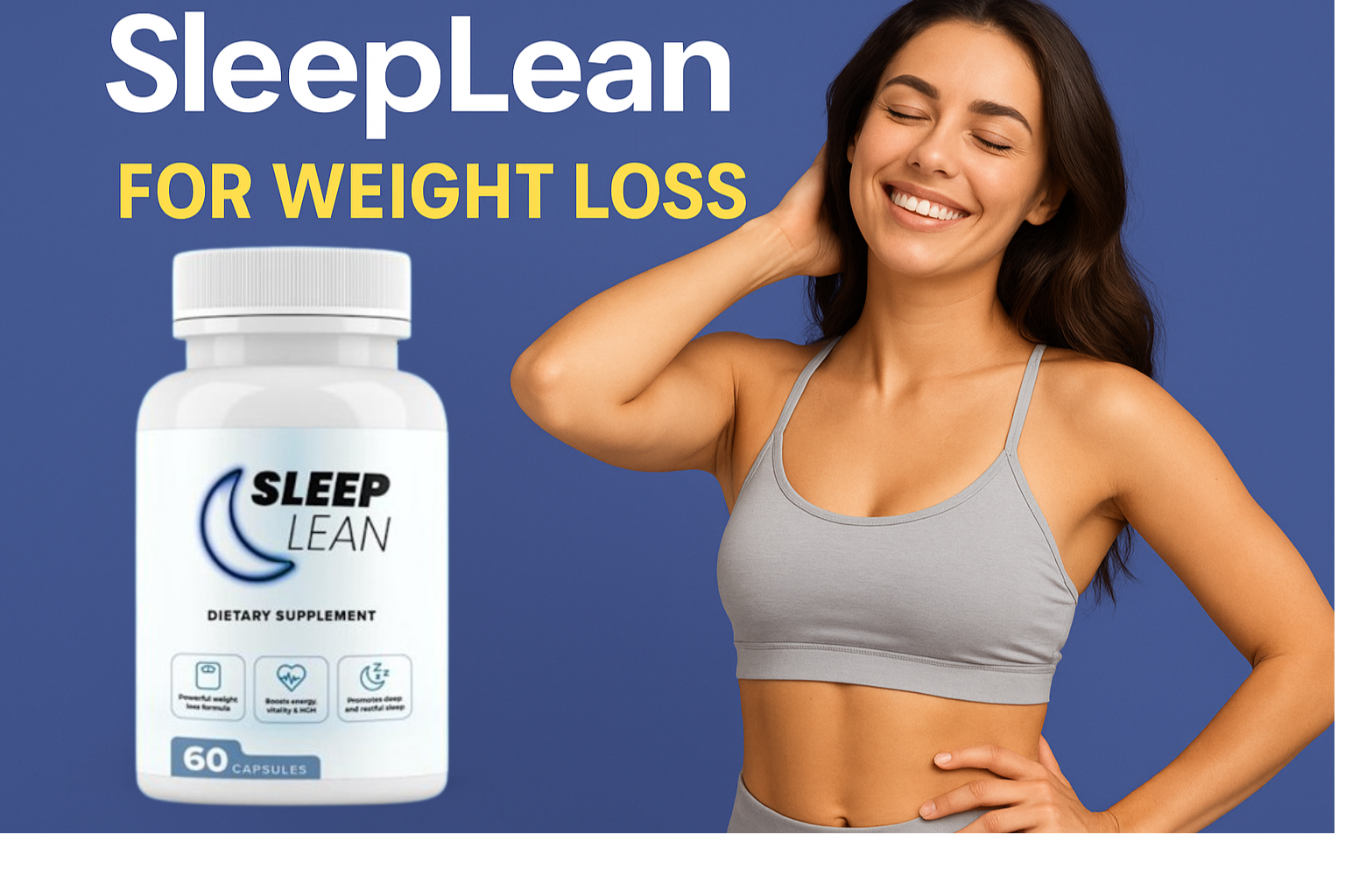 SleepLean: Natural Nighttime Fat Burner for Deep Sleep and Effective Weight Loss
