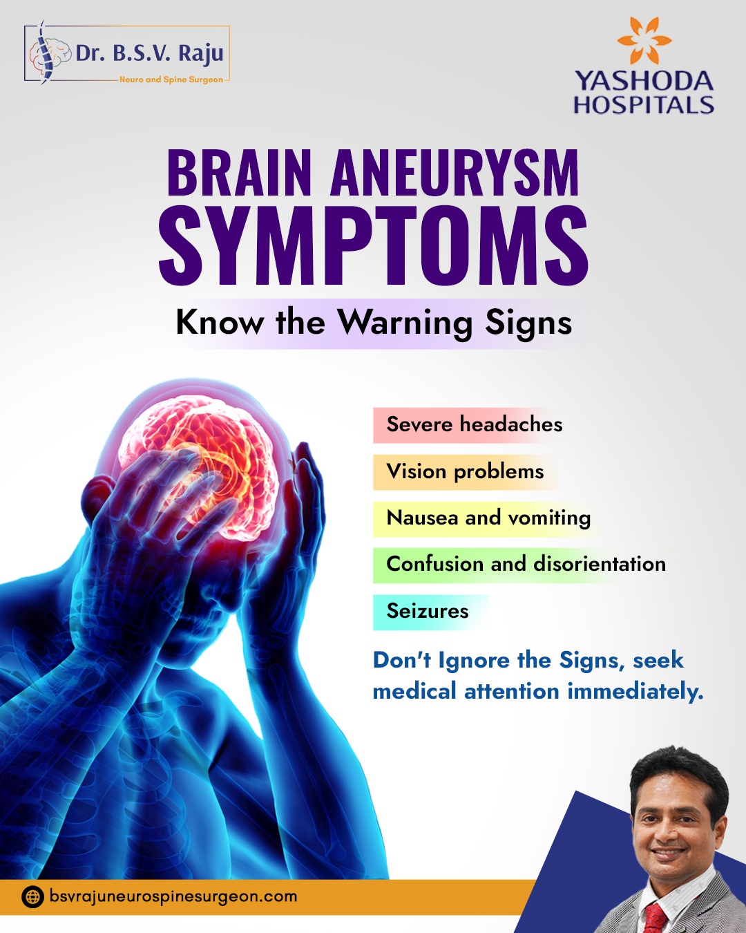 Best Spine Surgeon in Hyderabad – Dr. B.S.V. Raju