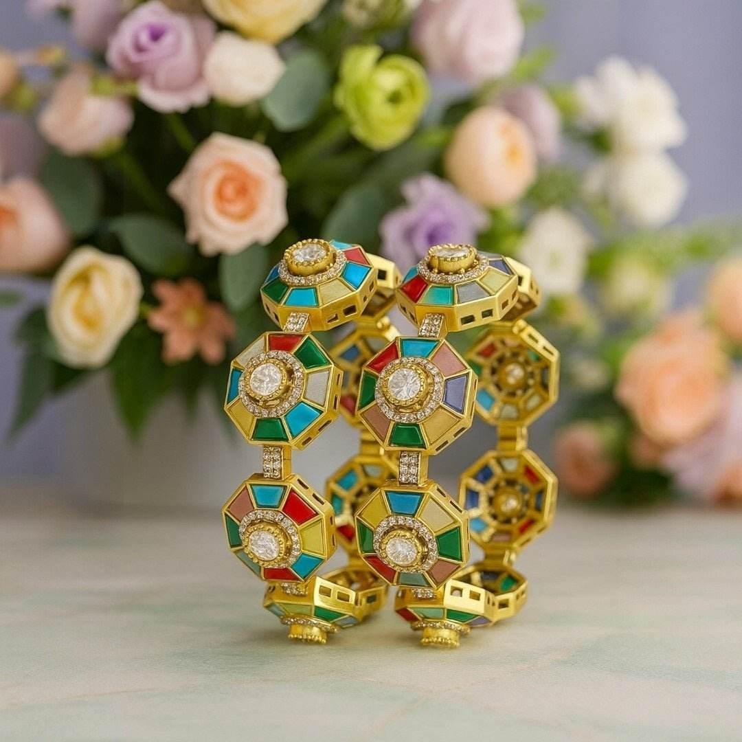 Multicolor Bangles – A Blend of Tradition and Modern Style
