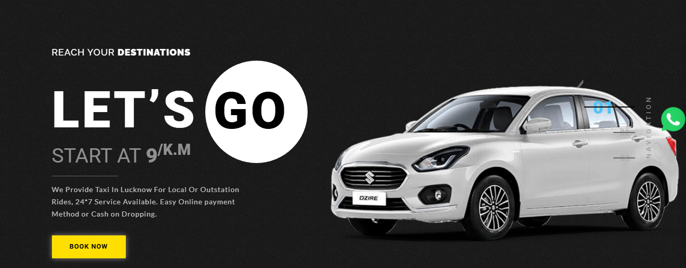 Best Taxi Service in Lucknow and Affordable, Reliable, Cab Booking